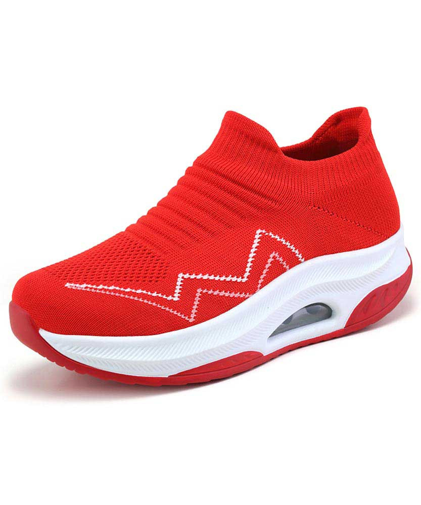 nike slip on red