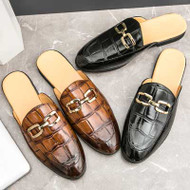 Men's mules, slip on shoes new arrivals on sale 2025 July