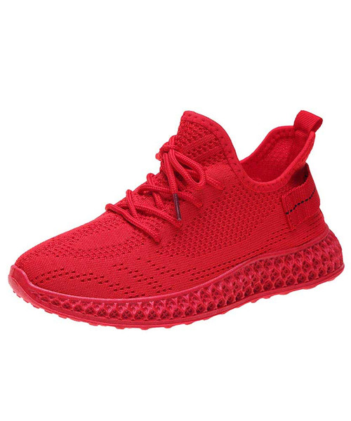 women's red casual shoes