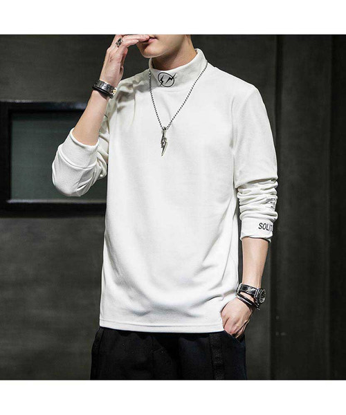 mens sweatshirts with collar