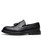 Men's black brogue slip on dress shoe tassel on top 10