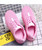 Women's pink casual hollow out lace up shoe sneaker 16