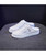 Women's white lace side pattern hollow mule shoe sneaker 07