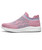 Women's pink pattern texture flyknit slip on shoe sneaker 14