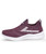 Women's purple stripe texture flyknit slip on shoe sneaker 17