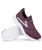 Women's purple stripe texture flyknit slip on shoe sneaker 16