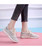 Women's beige pattern texture NICE print flyknit shoe sneaker 05