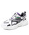 Women's white grey sport print casual shoe sneaker 01