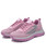 Women's pink flyknit logo pattern casual shoe sneaker 11