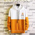 Men's white orange pattern letter print hoodies