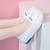 Women's white blue penny slip on shoe loafer 05