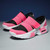 Women's pink casual velcro slip on shoe sneaker 06