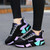 Black purple pattern sport shoe sneaker 05 Black purple pattern sport shoe sneaker 05