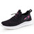 Women's black flyknit stripe pattern texture shoe sneaker 01