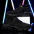 Women's black flyknit letter pattern sock like entry shoe sneaker 06
