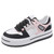 Women's black casual multi color platform shoe sneaker 01