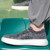 Men's grey texture flyknit sock like fit slip on shoe sneaker 03