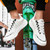 Men's white stripe logo pattern sport shoe sneaker 05