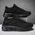 Men's black flyknit pattern check texture shoe sneaker 10
