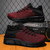 Men's red flyknit pattern check texture shoe sneaker 09