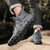 Men's grey flyknit high top accents sock like sport shoe sneaker 05