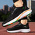 Men's black flyknit pattern texture shoe sneaker 03