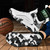 Men's white flyknit pattern print stripe shoe sneaker 04