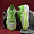 Men's green stripe label print sport shoe sneaker 07