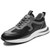 Men's black grey flyknit casual sport shoe sneaker 01