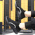 Men's black flyknit texture pattern sock like sport shoe sneaker 04