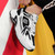 Men's white logo pattern stripe sport shoe sneaker 07