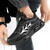 Men's black pattern rotary button lace sport shoe sneaker 03