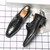 Men's black retro monk strap croc skin pattern slip on dress shoe 08