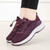 Women's purple prismatic texture pattern casual shoe sneaker 04