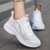 Women's pink flyknit pattern stripe texture shoe sneaker 03