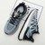 Women's black grey logo pattern stripe shoe sneaker 07