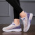 Women's purple pink flyknit stripe texture pattern shoe sneaker 04