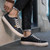 Men's black denim canvas casual shoe sneaker 03
