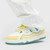 Men's yellow green logo label casual shoe sneaker 06