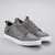 Men's grey thread accents pull tab casual shoe sneaker 02