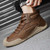 Men's khaki thread & layer accents casual shoe sneaker 03