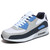 Men's white black blue coloris sport shoe sneaker 01