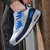 Men's white black blue coloris sport shoe sneaker 07