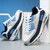 Men's white black blue coloris sport shoe sneaker 09