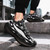 Men's black flyknit camo pattern sock like sport shoe sneaker 03