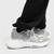 Men's white pattern & rubber patch accents sport shoe sneaker 05