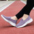 Women's purple flyknit stripe texture slip on shoe sneaker 04