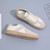 Women's khaki casual patterned lace up shoe sneaker 11