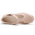 Women's brown hollow out low cut buckle slip on shoe 10