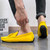 Men's yellow wingtip brogue top tassel slip on shoe loafer 04